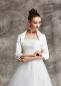Preview: NEU* Bolero,Brautjacke aus Satin